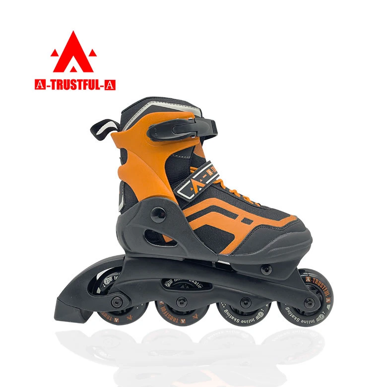 Top Fashion Kids Inline Skates Adjustable Skating Shoes Men for Outdoor Sport Roller Skates