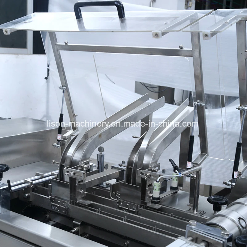 Ce Easy Setting Biscuit Sandwiching Machine with Conveyor