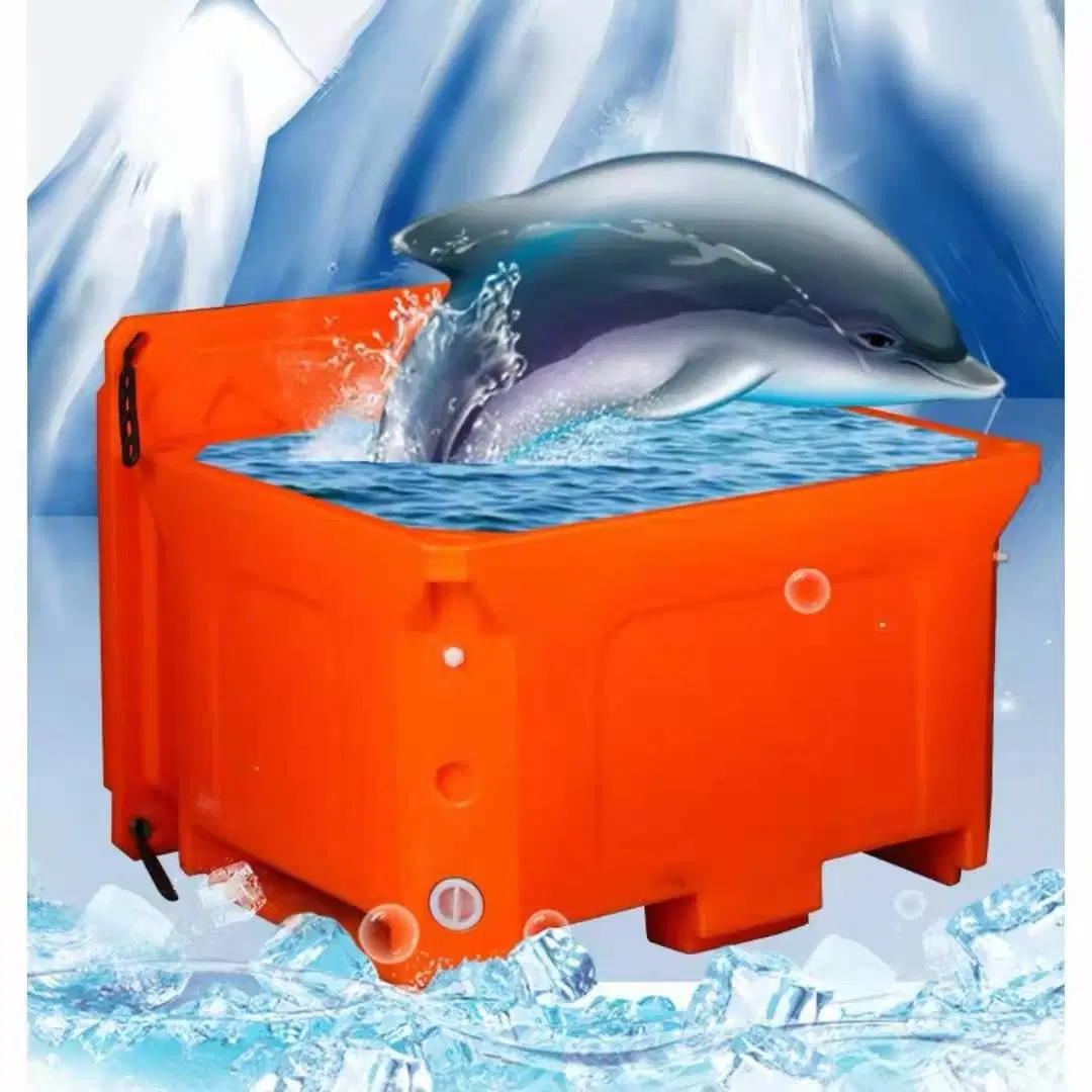 Insulated Bulk Container for Storage and Transport of Large Fish