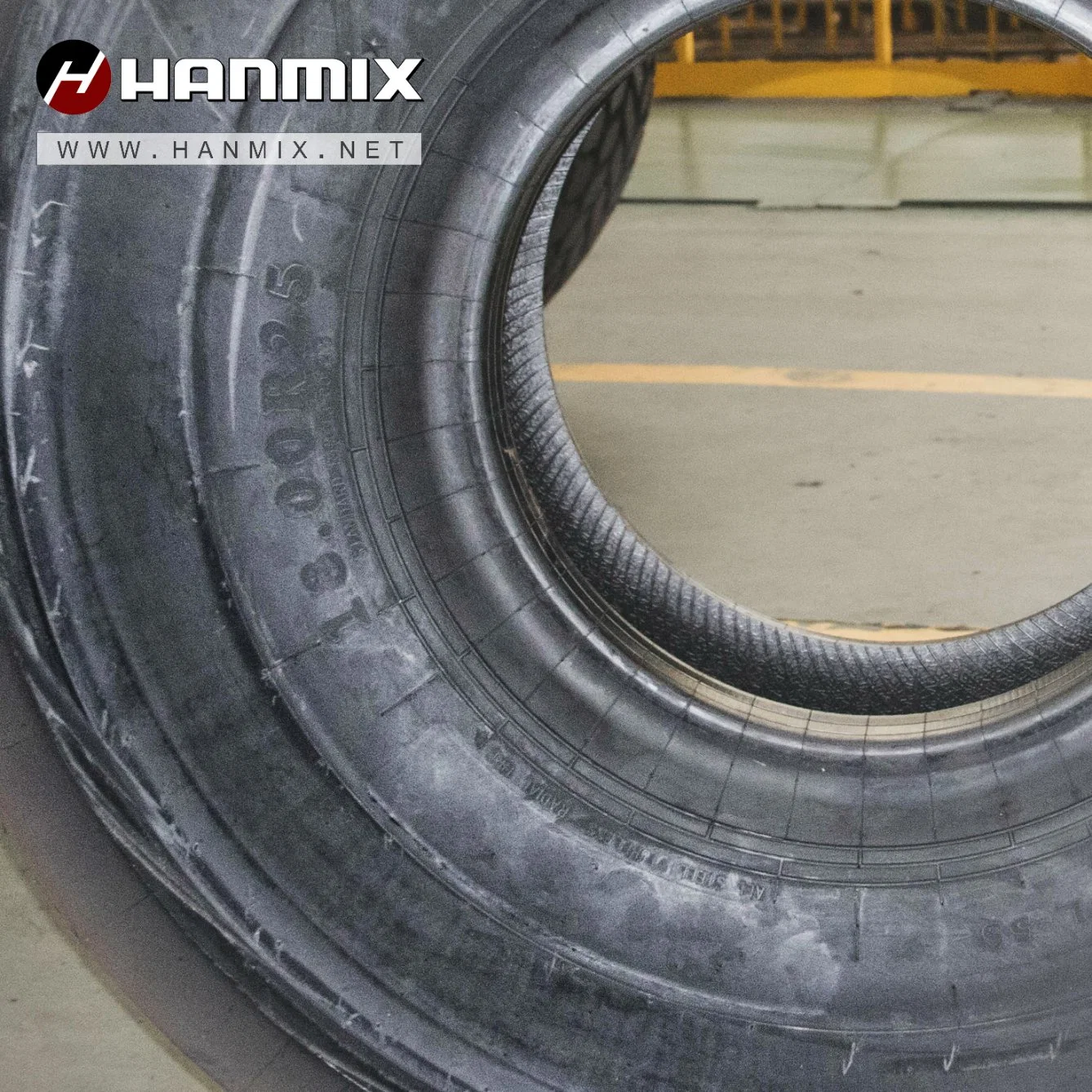 إطارات Hanmix الوعرة L5/L5s المحراث الخلفي ذو الإطار نصف قطرية من الصلب، ماكينة التسوية، اللودر، ماكينة التفريغ، ماكينات الكشط، إطارات OTR 12.00r24 17.5R25