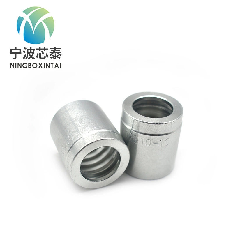 Hydraulic Ferrule for SAE100 R1/R2/1sn/2sn/One Wire/Two Wire Hose 03310 Ferrule for R12 4-Spiral Hose