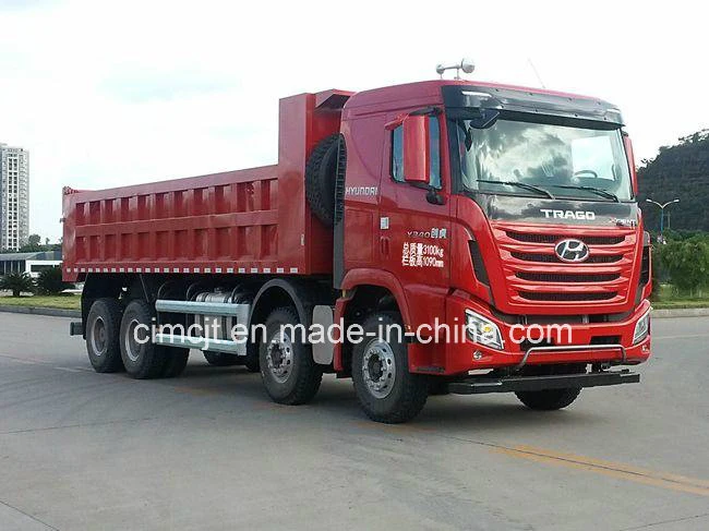 New Hyundai Xcient 8X4 40 Ton Heavy Dumper Truck for Sale