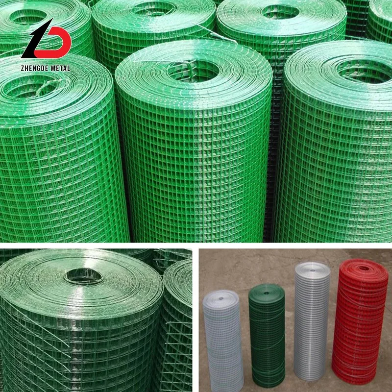 China Wholesale/Supplierrs 75mm X 75mm PVC Coated Electric Welded Wire Meshes Piece Used for Welded Wire Mesh Fencing Wire Mesh 16 Gauge Welded Wire Mesh