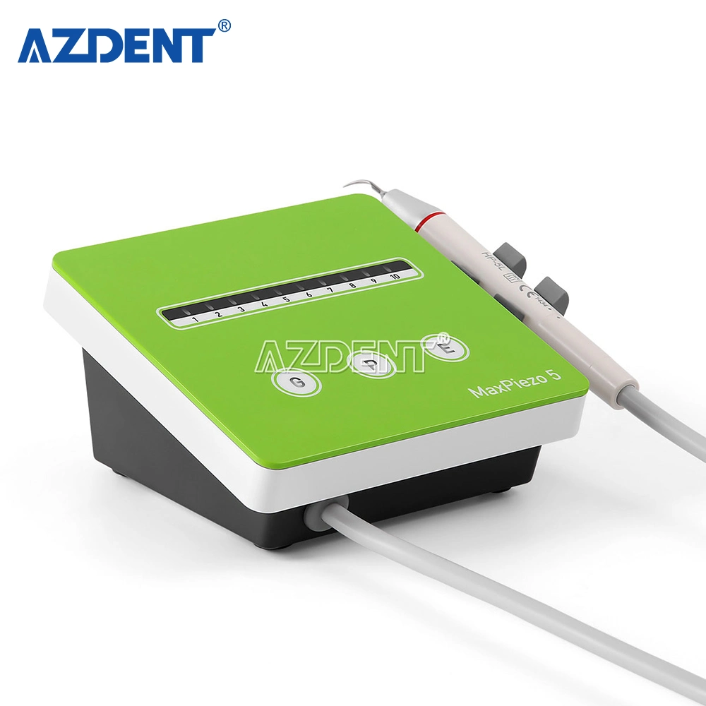 Azdent Dental Ultrasonic Piezo Scaler Water Bottle Endo Scaling Teeth with LED Detachable Handpiece