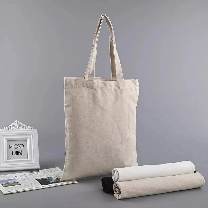 ODM OEM Sac à bandoulière en coton imprimé Sac de magasinage écologique Sac fourre-tout simple et décontracté Sac à main en tissu pour livres