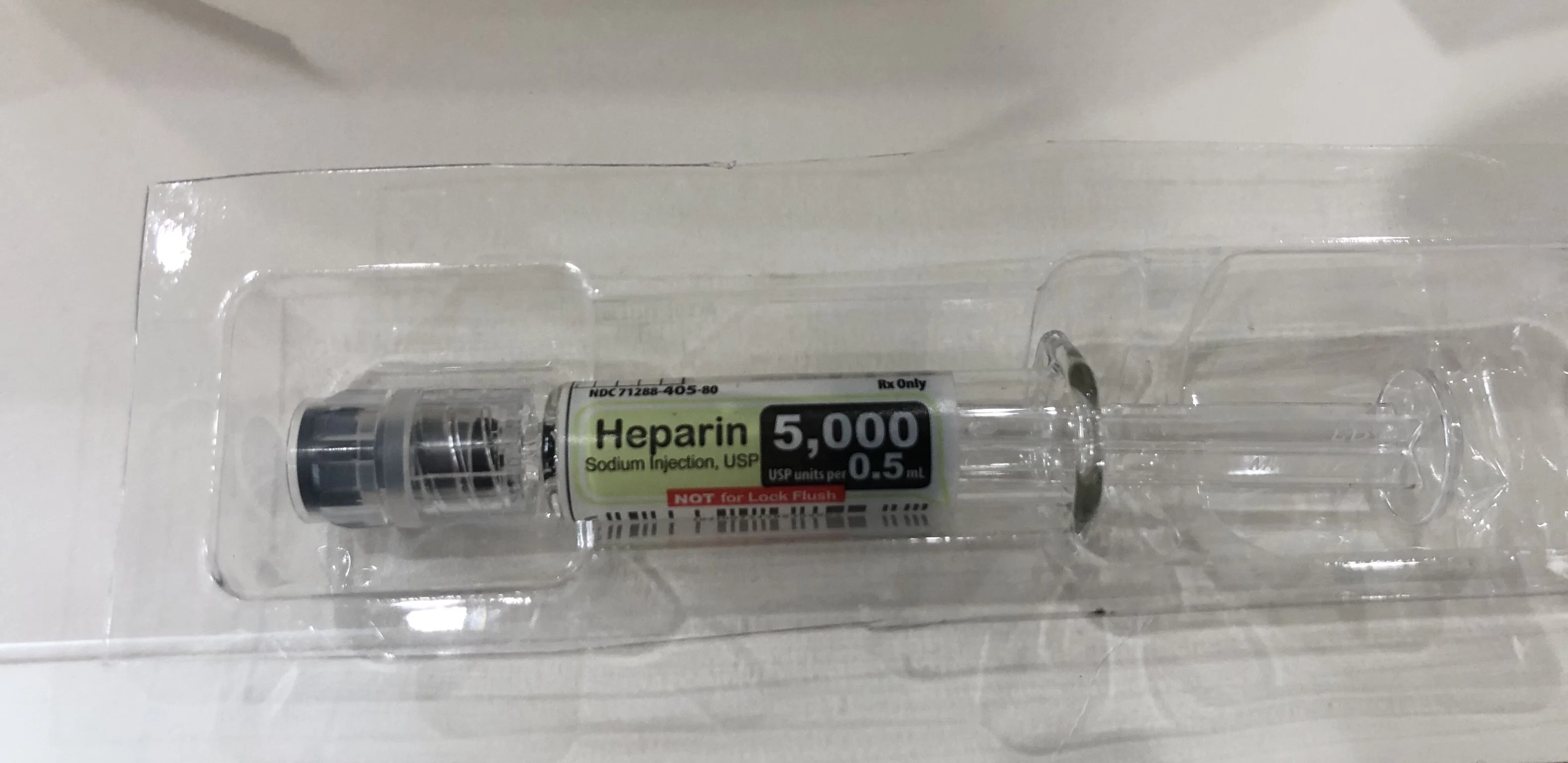 GMP Certified Heparin Sodium Injection 5000iu/5ml Support OEM