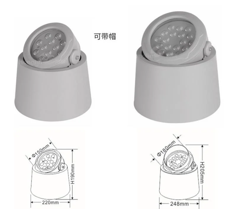 36W Exterior IP65 LED Wasserdicht Landschaft Baum Spot Garten im Freien Flutlicht