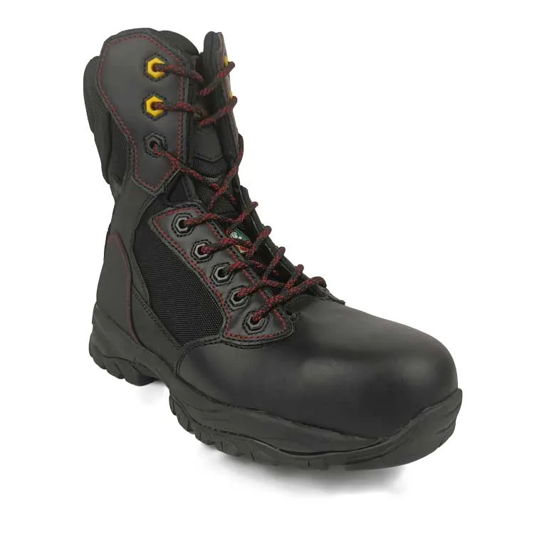 High quality/High cost performance  CSA Work Boots with Side Zipper