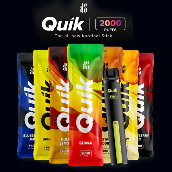 Elektronische Zigarette Großhandel/Lieferant Einweg Vape Pen Quik 2000 Puffs Pen Shisha