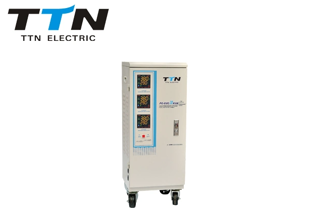 TTN China Best 30kVA 220V Automatischer Regler/Stabilisator einphasig mit 5 Schutz