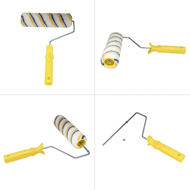 Ferramentas de pintura da escova de rolo de tinta de nylon para parede