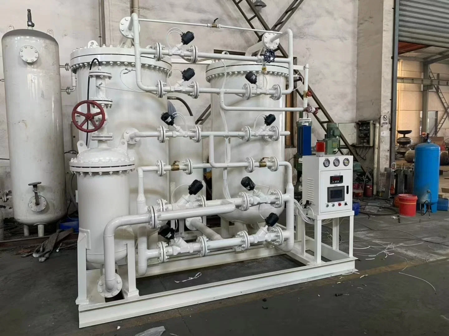 Einfach zu bedienenAutomatischer System Druck Swing Adsorption Stickstoff Generator Anlage