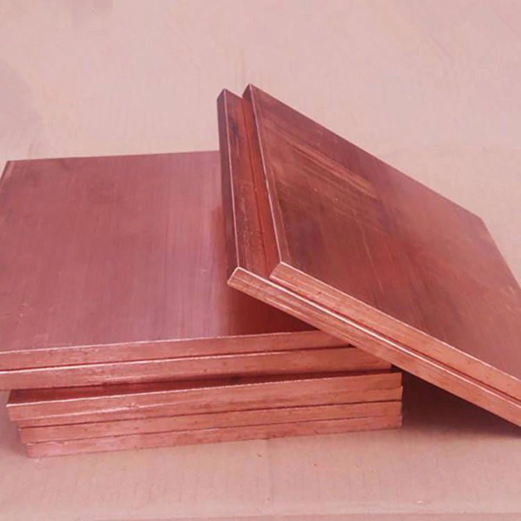 Brass/ Red 99.9% Pure Copper Plate CZ108 / C2720/ C33530/C10100/C12200 3mm 4mm Thickness 4X8 Copper Sheet Price