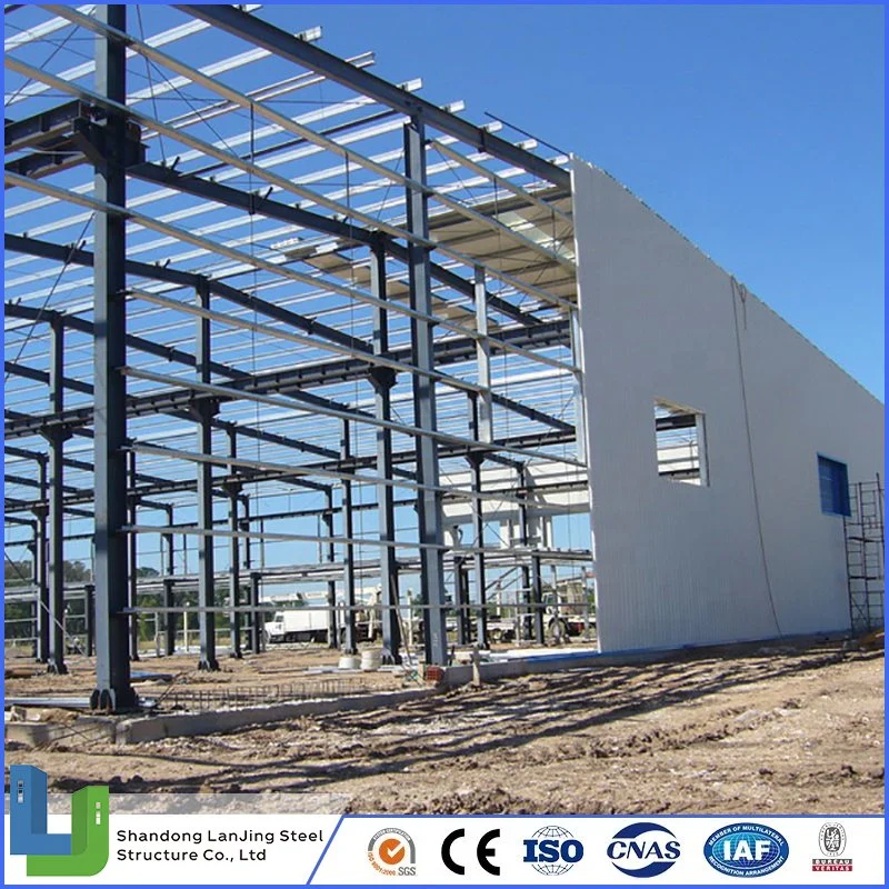 Estrutura em aço pré-fabricada Depósito personalizado para construções pré-fabricadas armazenamento para personalização