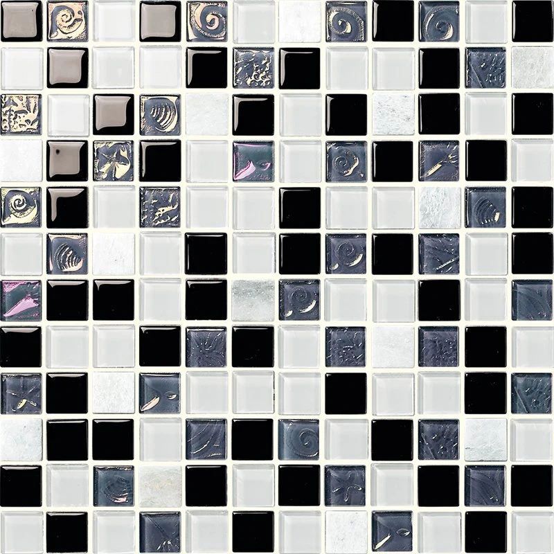 Мозаичное оформление много цветов Porcelanato стеклянной мозаики плитки