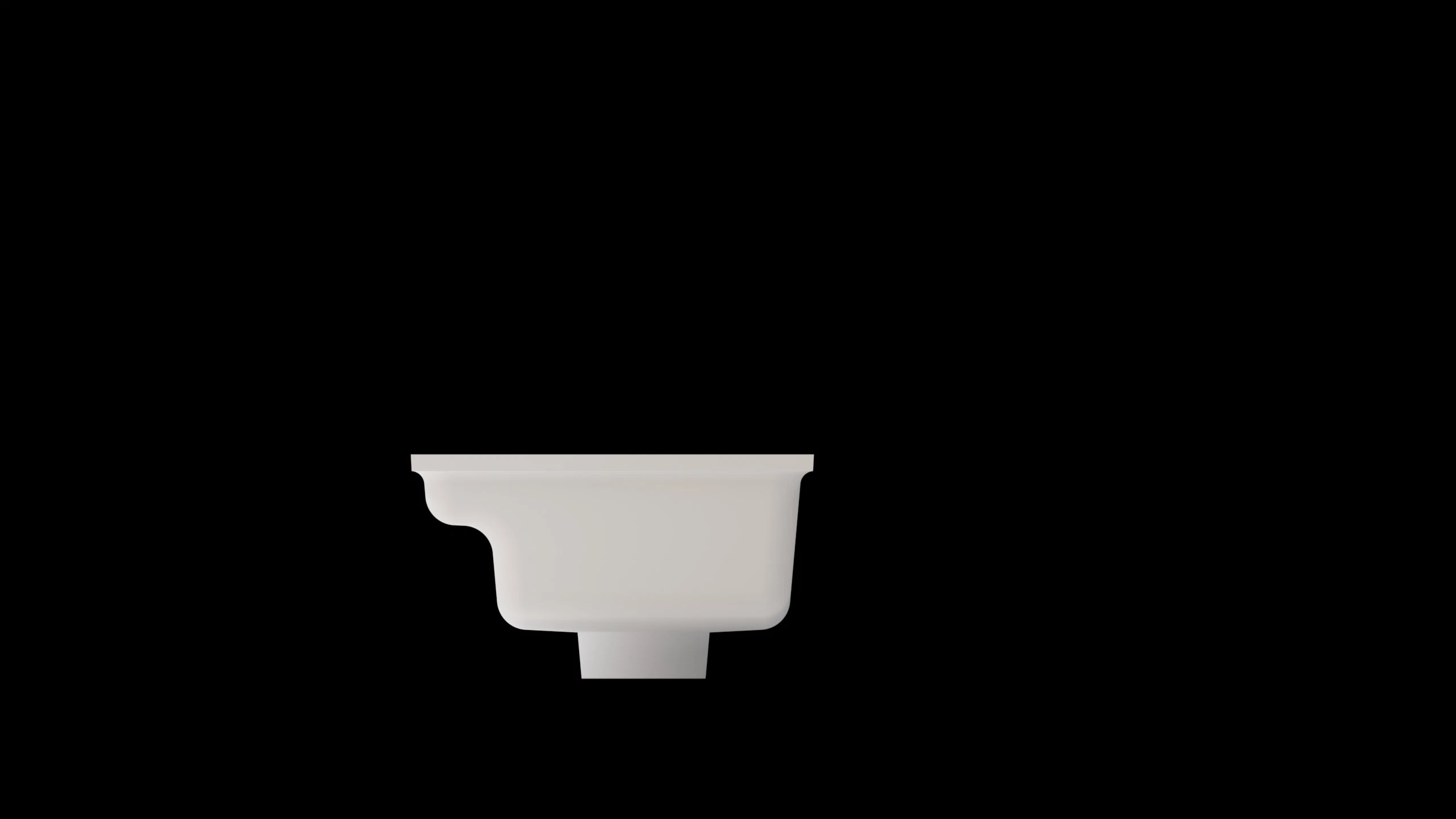 Stylish Solid Surface Rectangular Stone Acrylic Solid Surface Wash Basin, Kitchen/ Bathroom Sink