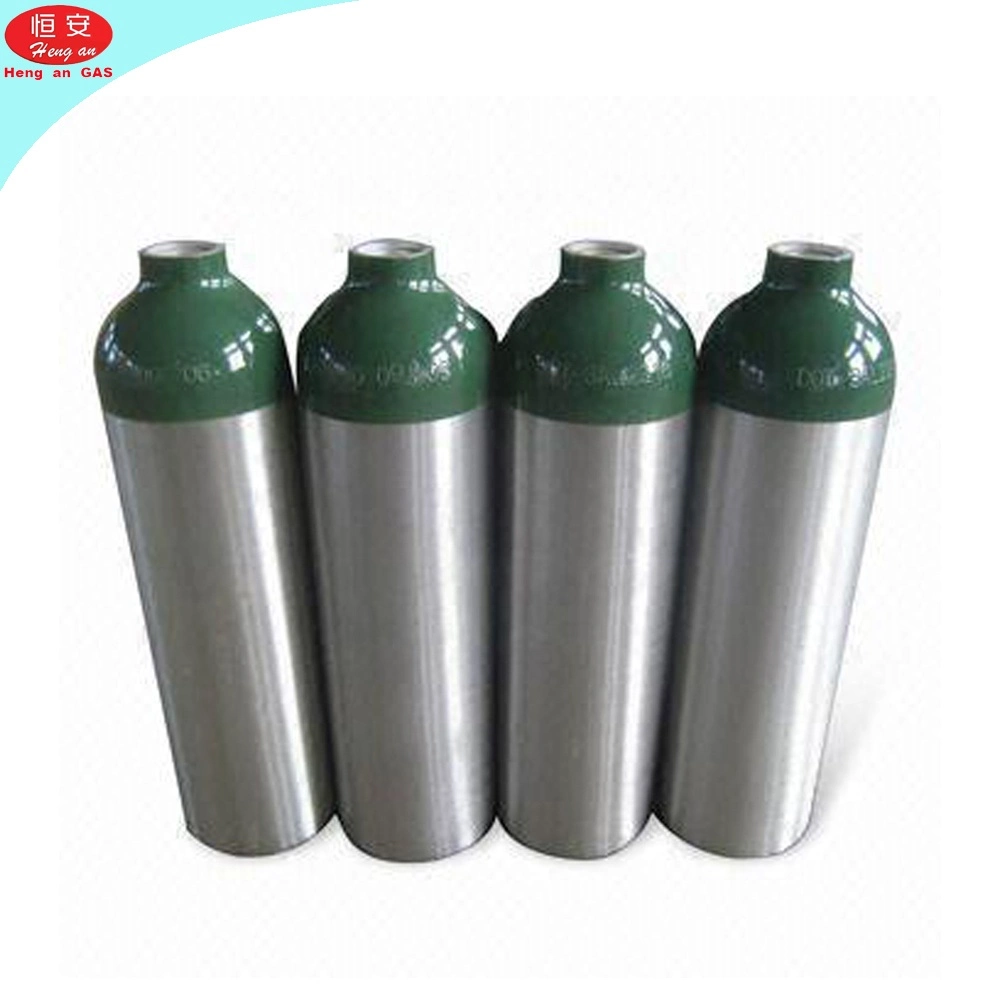 300bar High Pressure 2L to 20L Oxygen Aluminium Cylinder