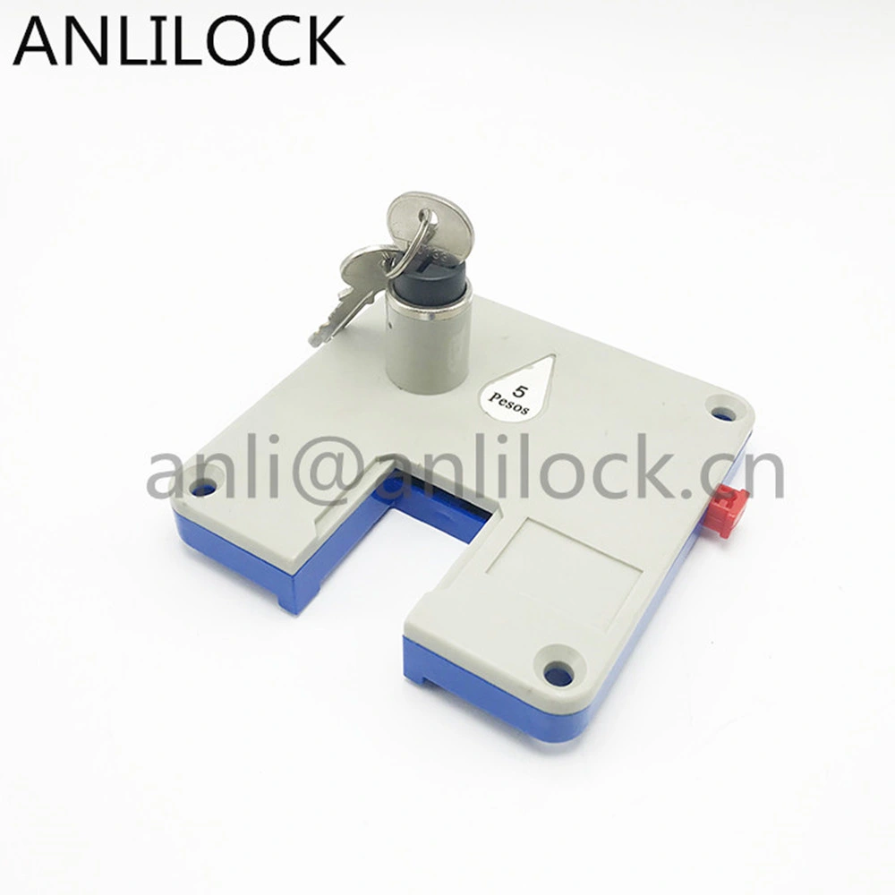 High quality/High cost performance Euro Coin Lock in Public