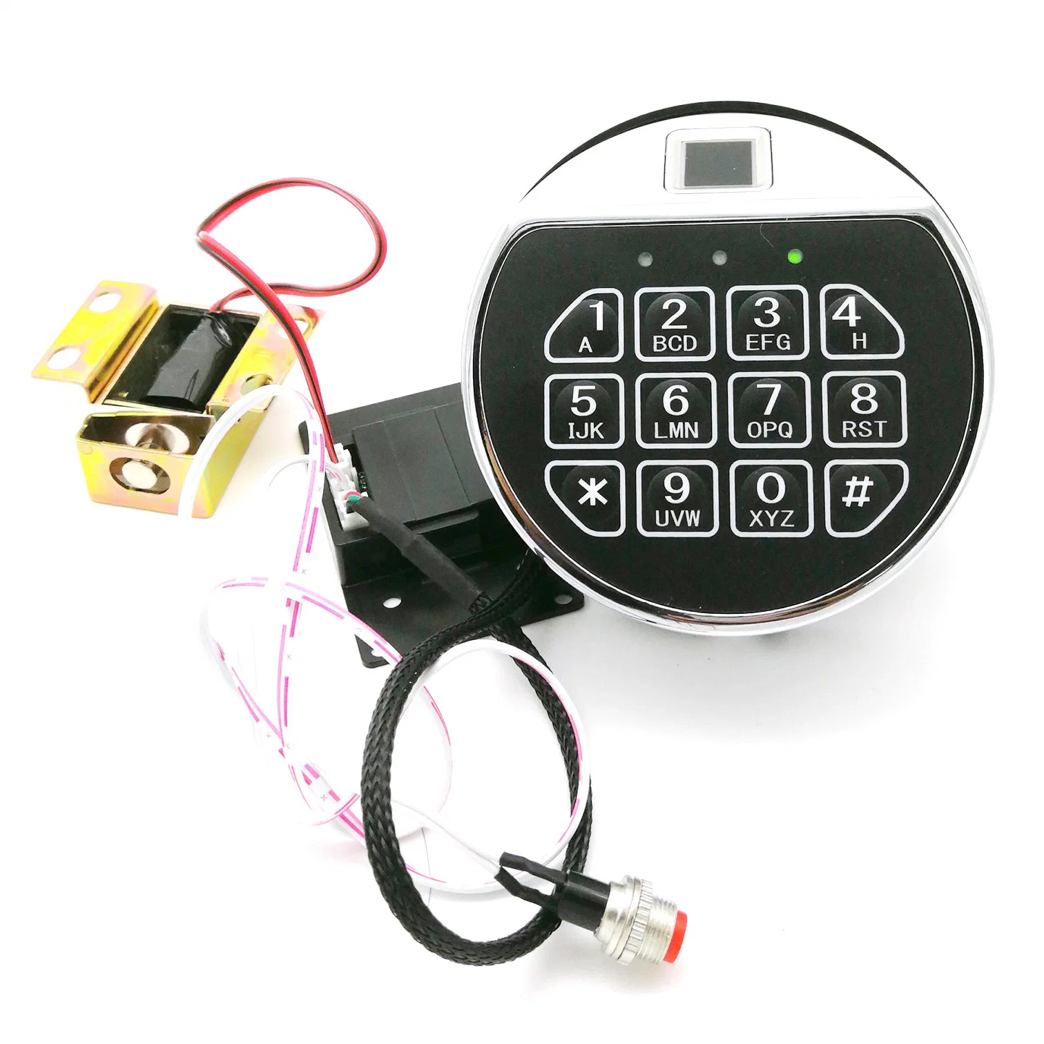 Sicheres Fingerabdruck-Sicherheitsschloss mit Dual Control Access, digitaler Tastatur-Fingerprint-Gun-Sicherheitsschloss, Thumbprint-Sicherheitsschloss