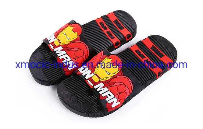 Cartoon Design Hausschuhe Kinder Indoor Badezimmer Slide Slipper Outdoor Strand Sandalen für Kinder