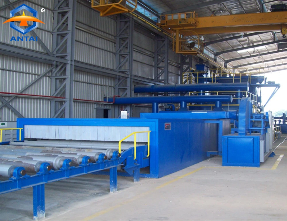 Qxy3000 Profiled Steel Shot Blasting, Painting, Drying Line, Abrator