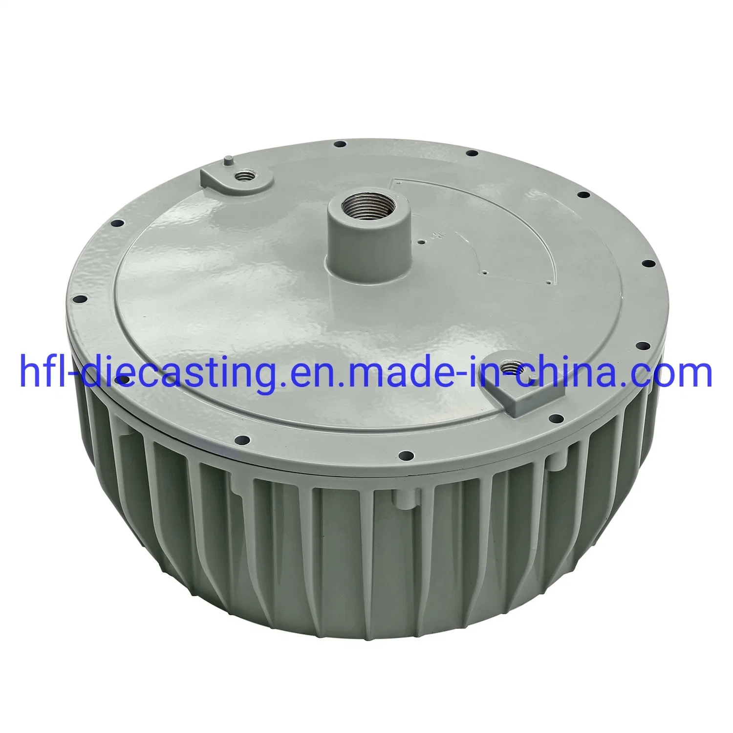 High Pressure Die Casting CNC Machining Parts Aluminum Casting Explosion-Proof Light Housing