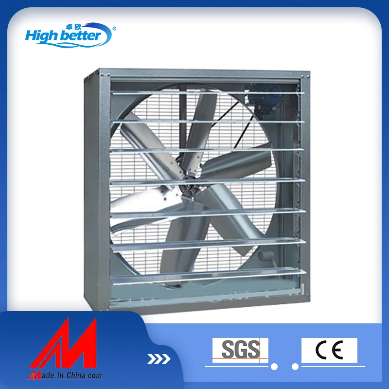 Ventilation Fan Exhaust Fan Suitable for Greenhouses or Poultry Houses or Workshops Stainless Steel DC Exhaust Fan