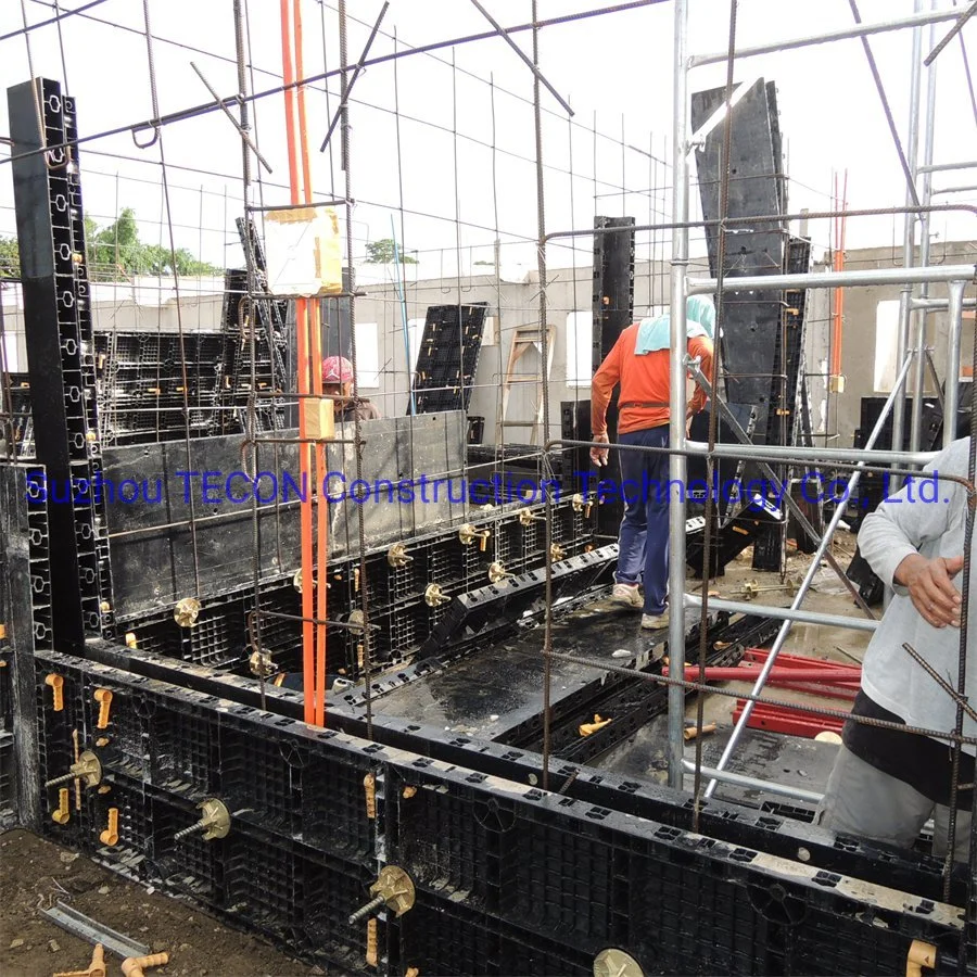 Easy Erection Construction Building Architecture Materials of Tecon Tp60 Plastic Formwork for Concrete