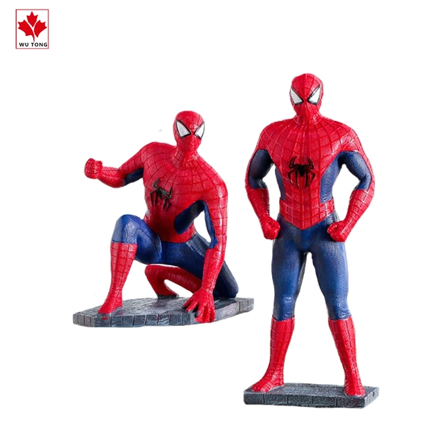 Hot Sale Resin Action Figure Spiderman Figurine Marvel Toy