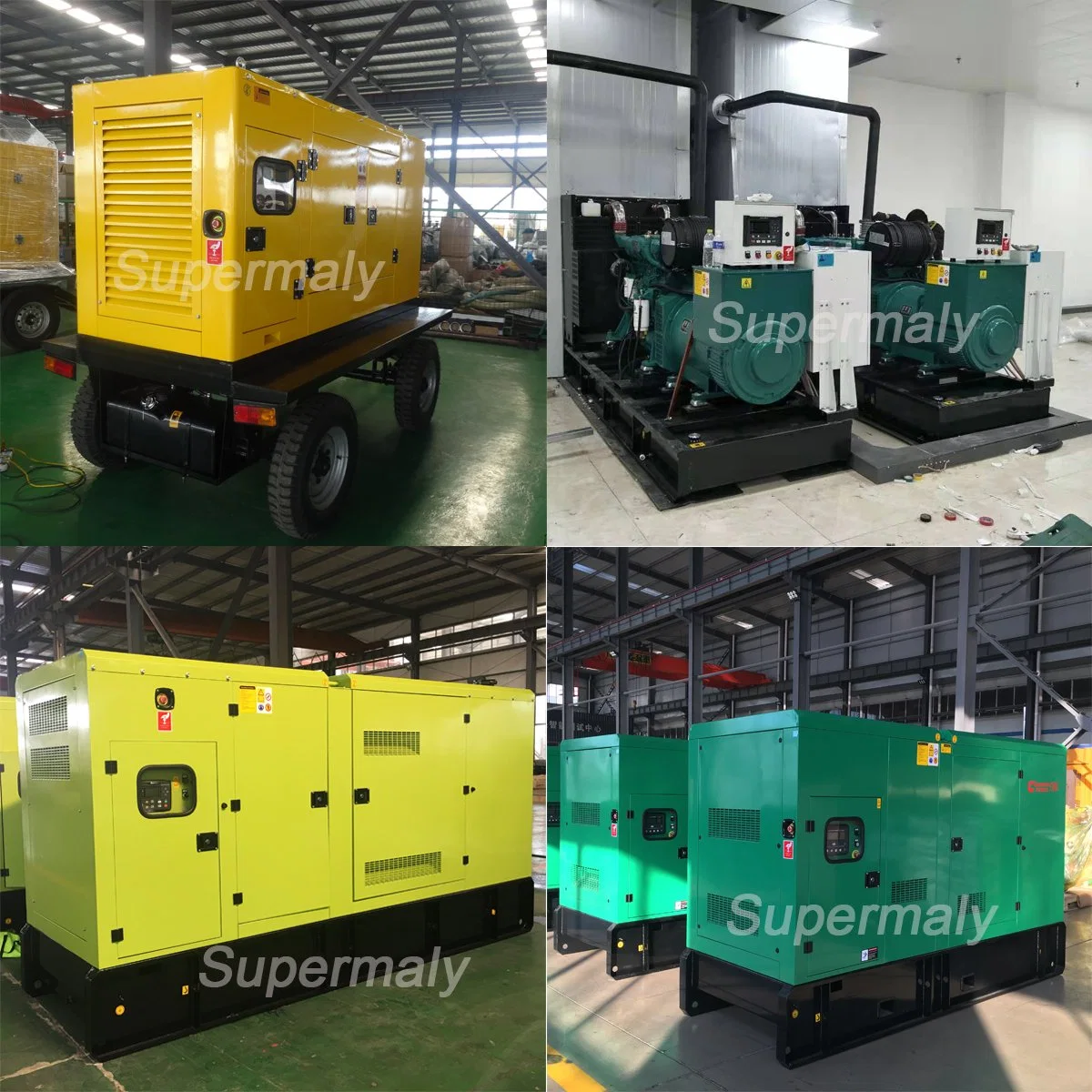 China Supplier Factory Direct Price Silent/Electric /Portable /Open Type /Marine /Trailer /Light Tower/High Power/Cummins/Perkins Engine Diesel Generator Set