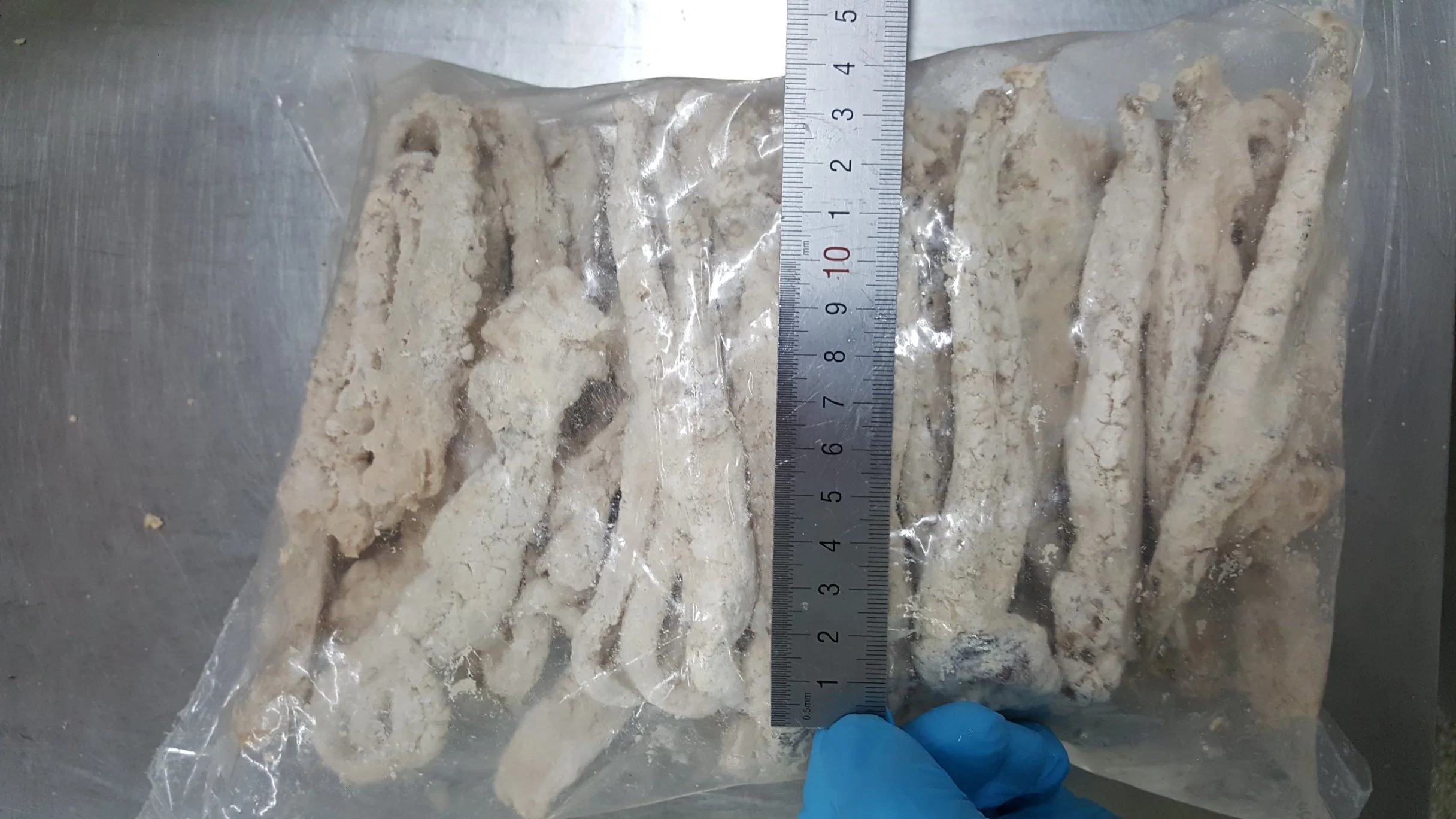 Frozen Breaded Squid Tentacles, IQF