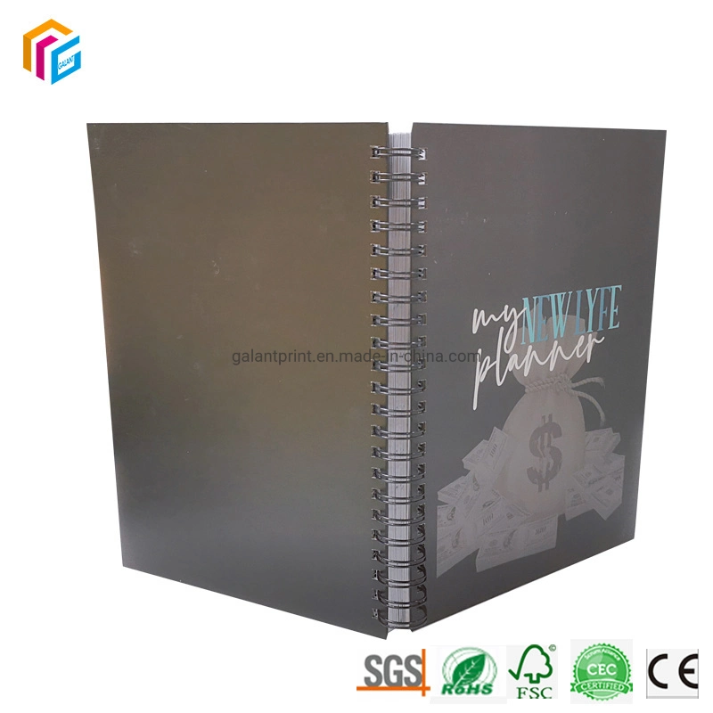 Custom Planner Printing Spiral Financial Planner Supplies Weekly Budget Planner Notebook