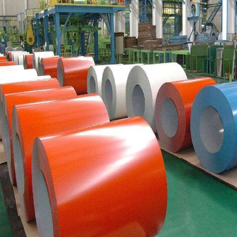 Prepainted Stainless/Galvanized/Galvalume/Aluminium SGCC Dx51d Dx52D Dx53D Dx54D PPGI PPGL Gi Gl Corrugated Roof Sheet Color Coated Steel Coil