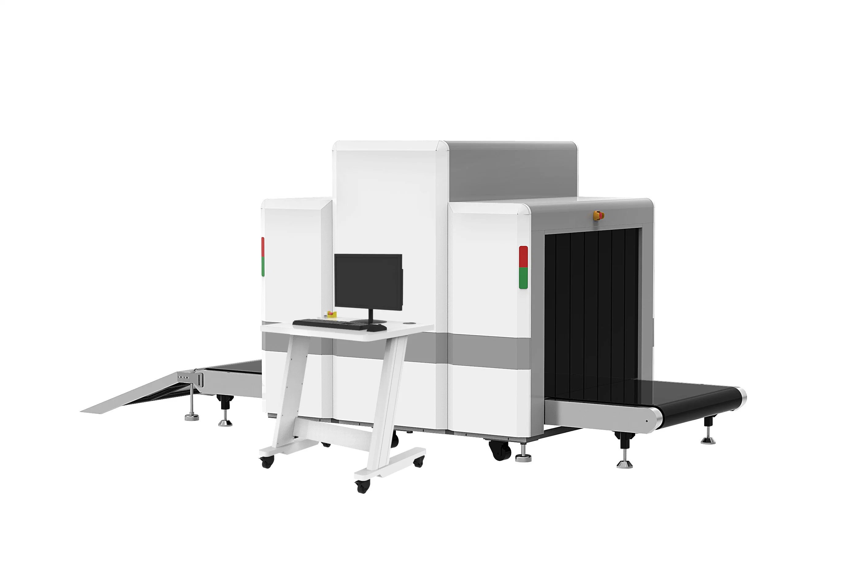 Un scanner de bagages 10080X-Ray Inspection de sécurité de la sécurité pour la station du détecteur de métal