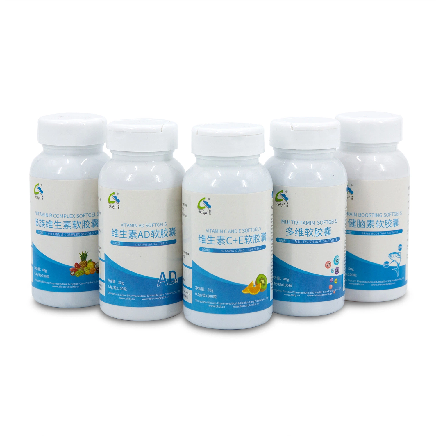 Beneficial to The Treatment of Cardiovascular and Cerebrovascular Diseases Ginkgo Softgels