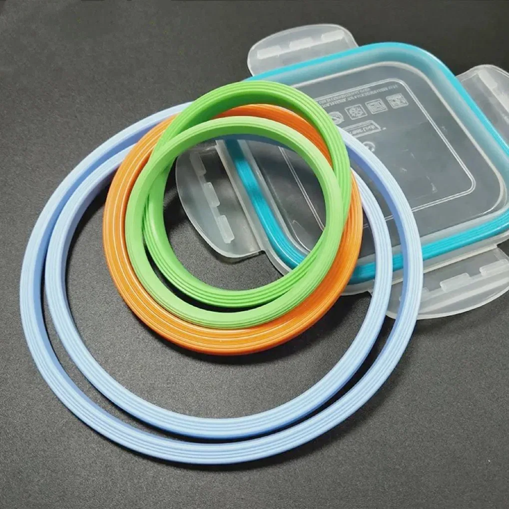 Food Grade Crisper and Meal Box Silicone Sealing Rings for Preservation Box
