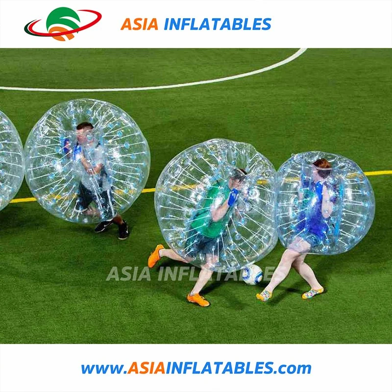 Emocionante de fútbol inflables burbuja Zorb balón de fútbol para niños y adultos