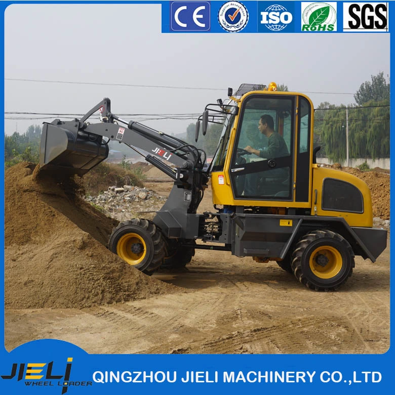 Eco-Friend Wheel Loader 0.8 Ton Loading Machine with Ce