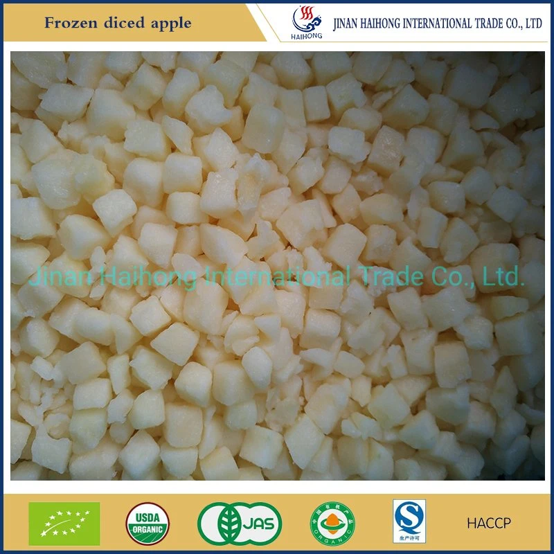 Wholesale Super Quality Frozen Apples Diced for Exporting