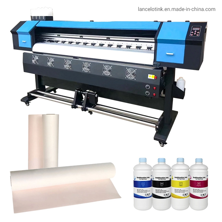 Großer Rabatt 1,6m Drucker XP600 DX5 Digital Großformat Eco Solvent Printers Vinyl Plotter Druckmaschine