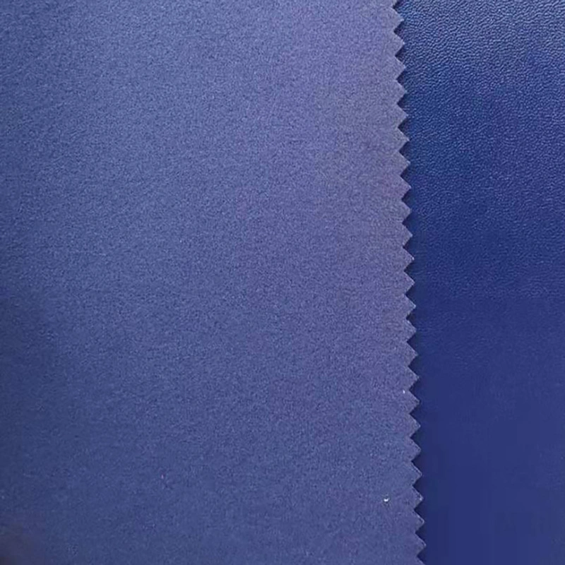 0.8mm PU Coated Leather for Gloves Various Colors Synthetic Soft Handfeeling Leather