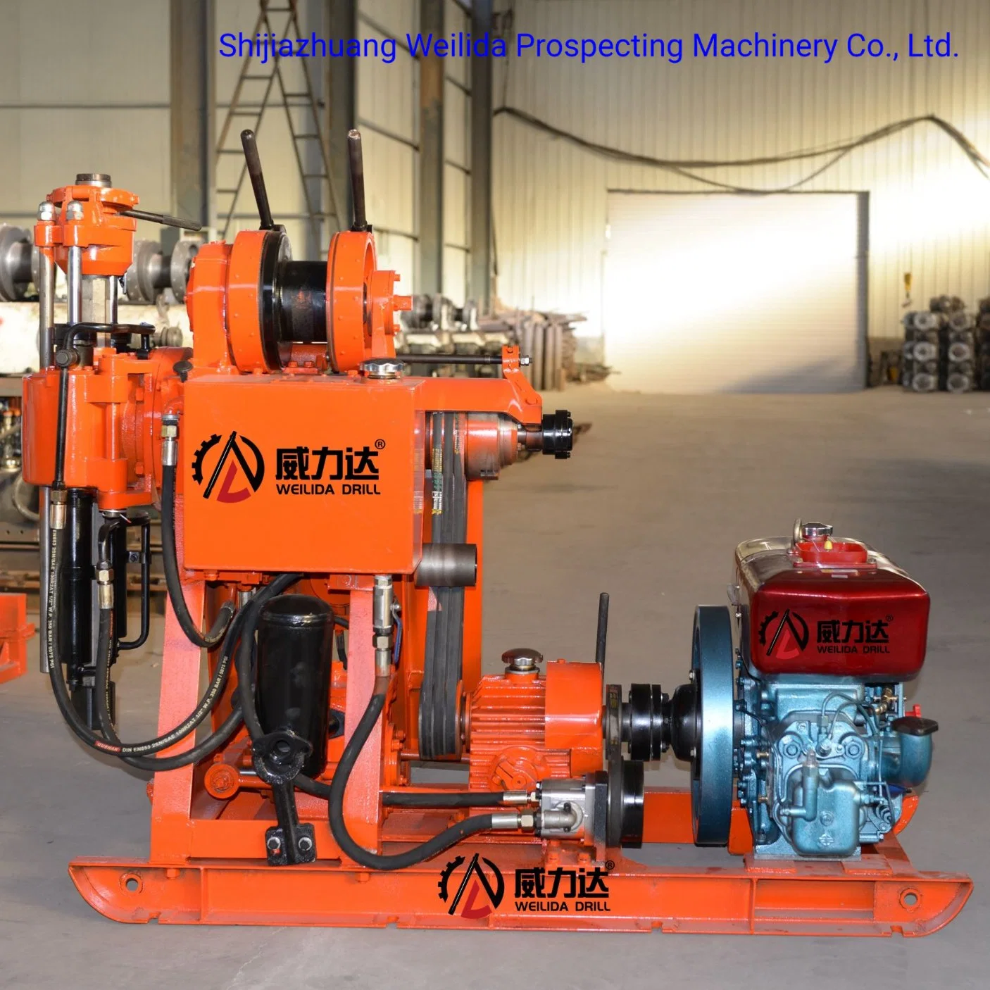 100-150m Engineering Borehole Spt Drill Rig Xy-1A Drilling Machine