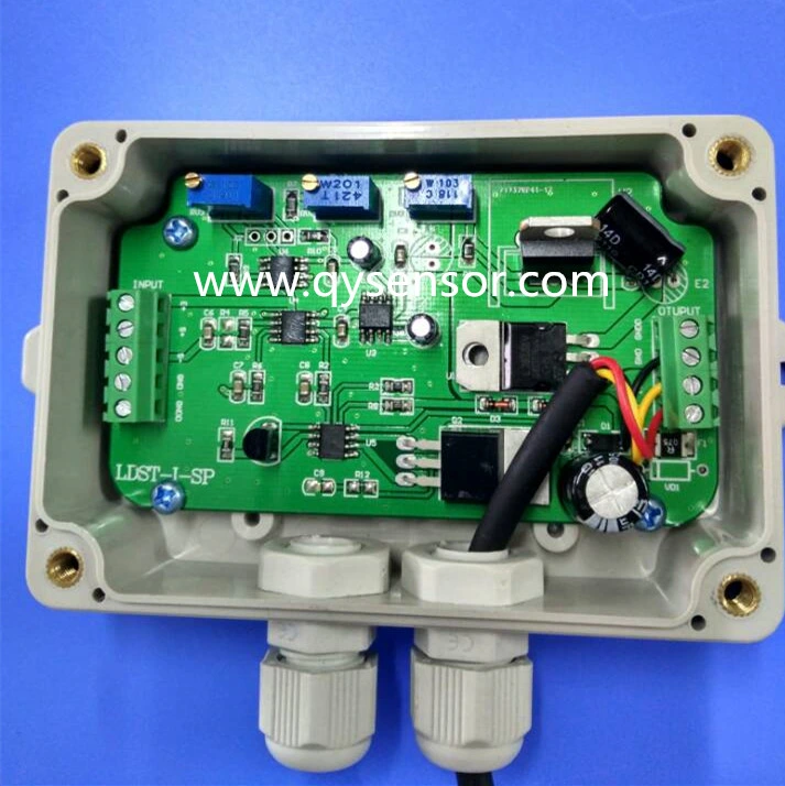 0-5V / 0-10V / 4-20mA amplificador para célula de carga