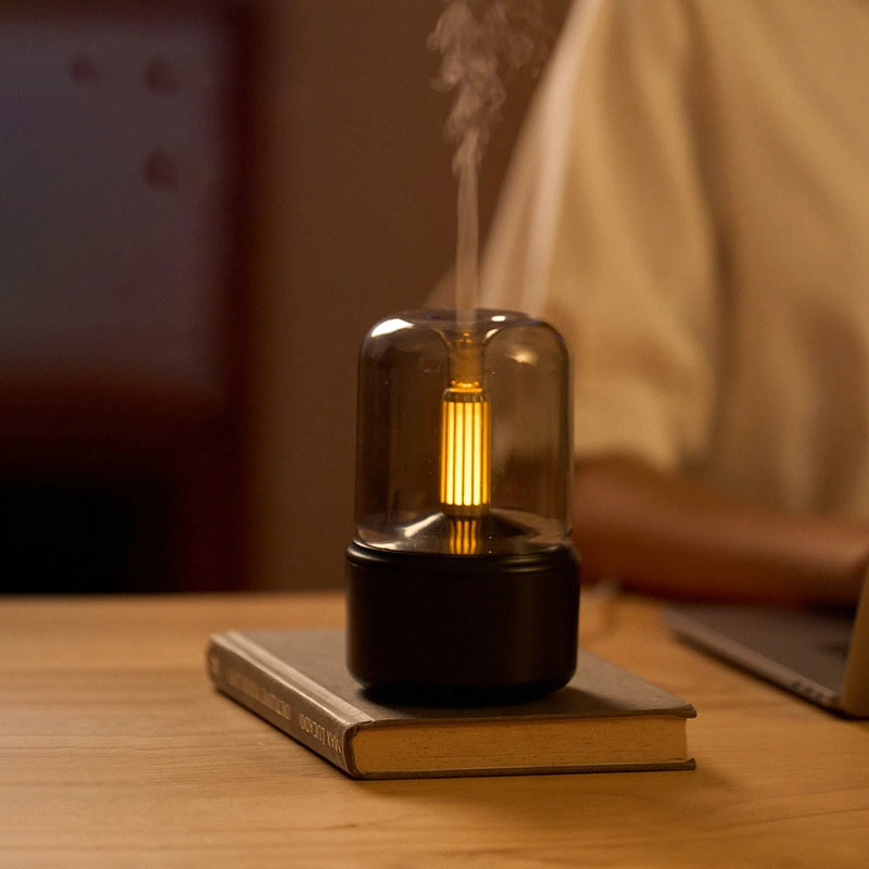 New Creative Candlelight Aromatherapy Machine USB Plug-in Desktop Atmosphere Humidifier