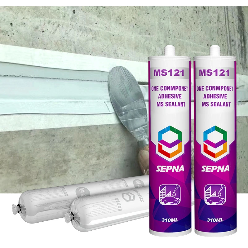 Ms120 Polyurethane Sealant Construction for Concrete Internal Wall and Stone Bonding Silicone Sealant Ms Sealant Waterproof