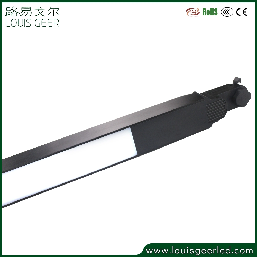 Hot Sell Office Lights Interior Decoration LED Lighting Hanging Track Mounted Linear Light for High-End Commercial Building, Office, Stores