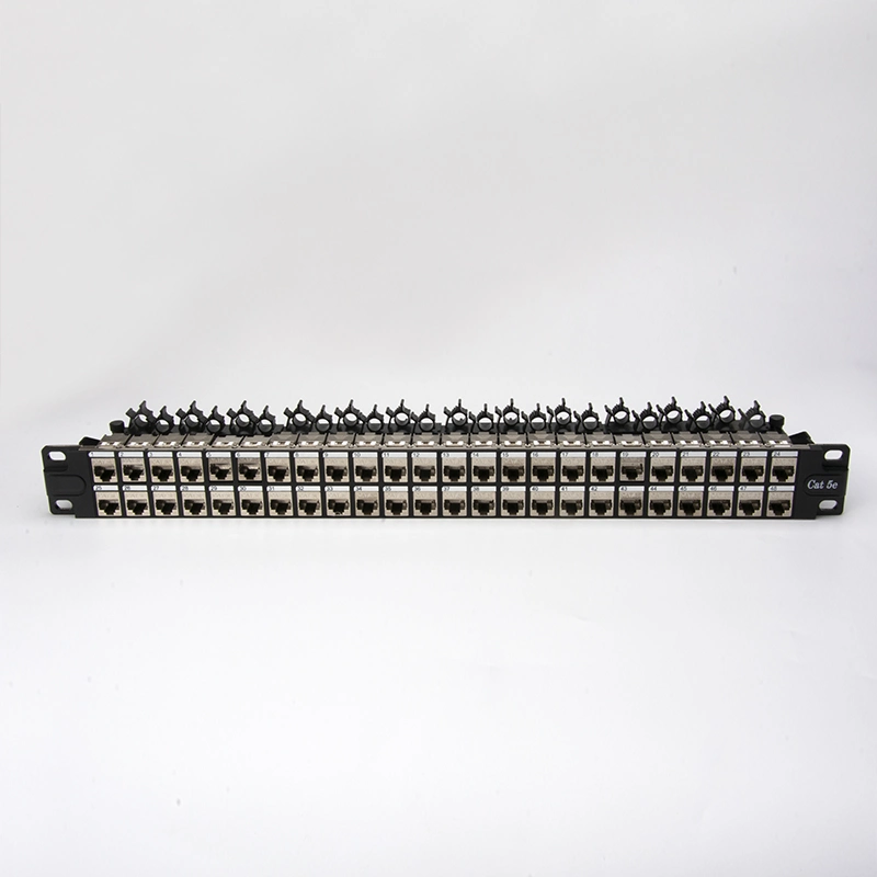 HD de 48 puertos de 1U FTP STP Cat5e de CAT6 CAT6Un patch panel cargado completo