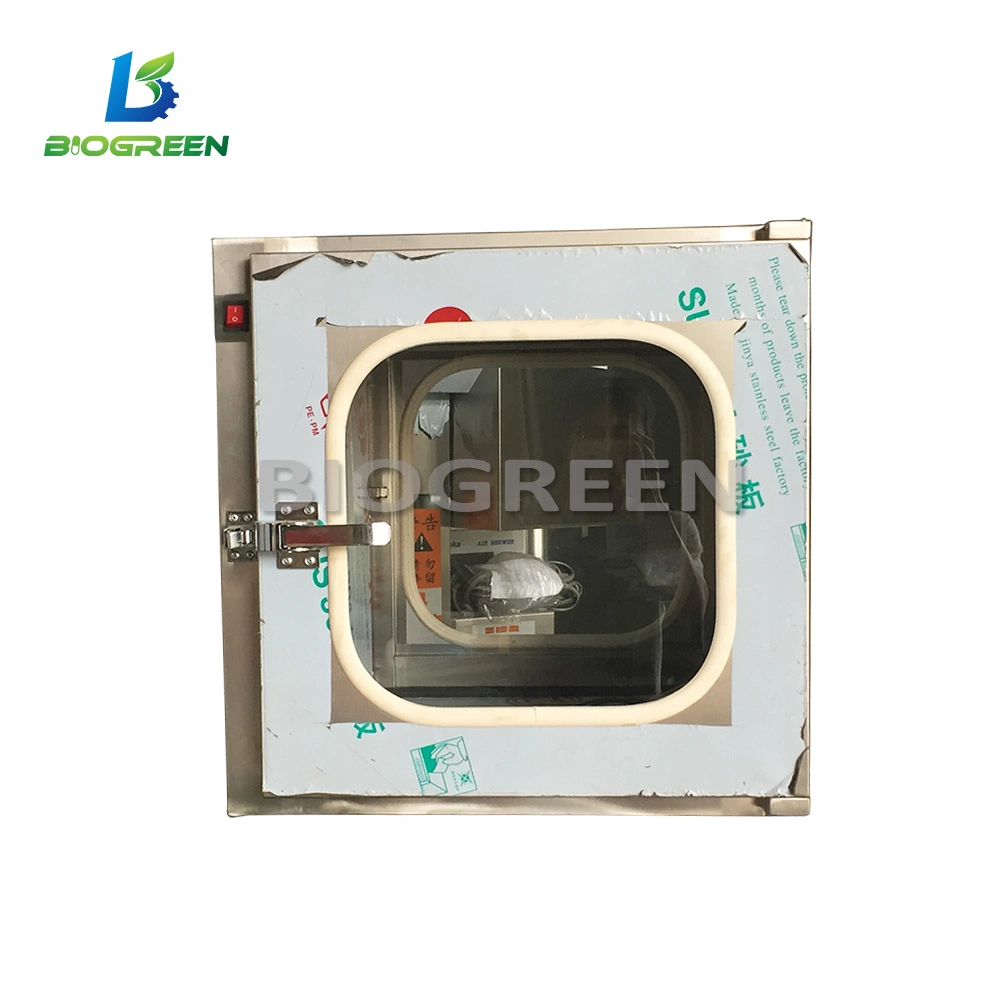 GMP Clean Room Pass Box Laminar Flow Box Stainless Steel Pass-Through Box for Pharmaceutical