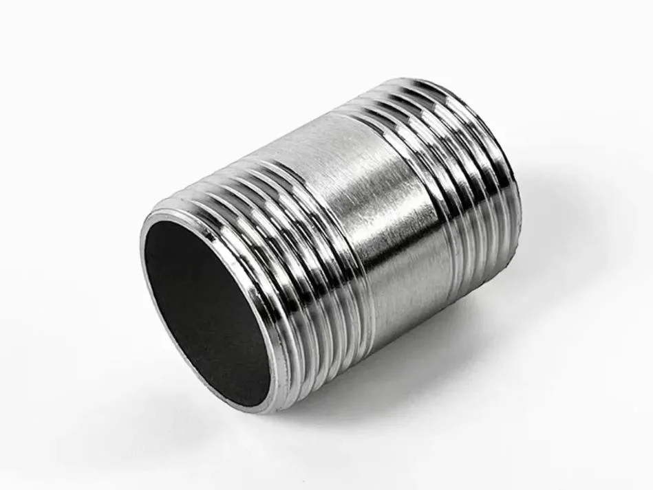 Stainless Steel Threaded Fitting Pipe Nipple