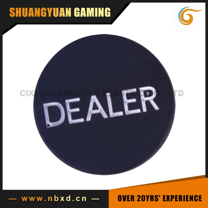 Standard Black Dealer Button (SY-Q59)